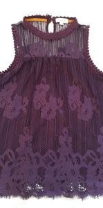 Taylor and Sage lace tank top